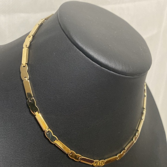 14K Yellow Gold Aurafina Necklace - Picture 7 of 11